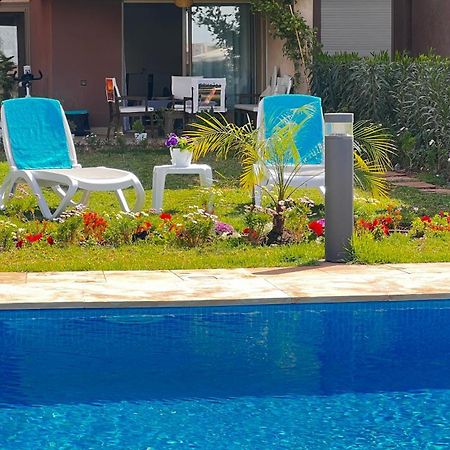 Appartement De Luxe Avec Jardin Vue Sur La Piscine Golf Securise 24H Sur 24 A 5 Minutes De L Aeroport Marrakesh Esterno foto