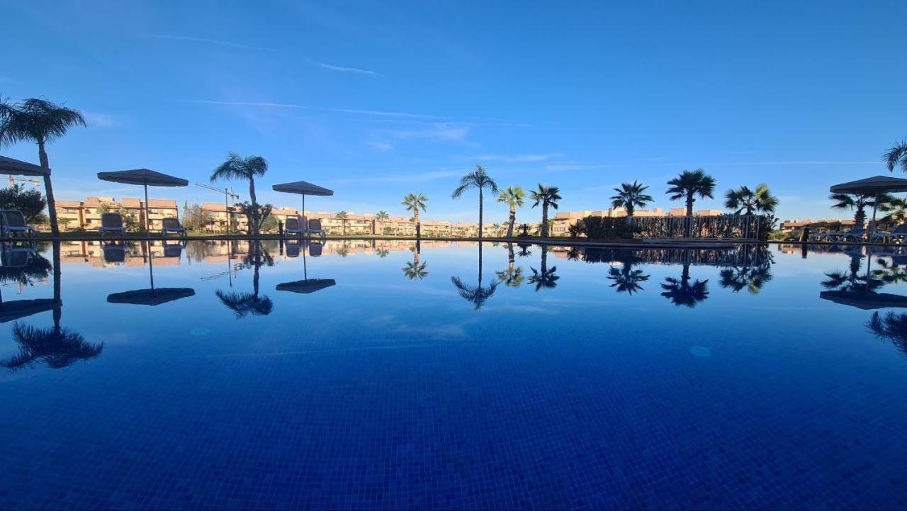 Appartement De Luxe Avec Jardin Vue Sur La Piscine Golf Securise 24H Sur 24 A 5 Minutes De L Aeroport Marrakesh Esterno foto