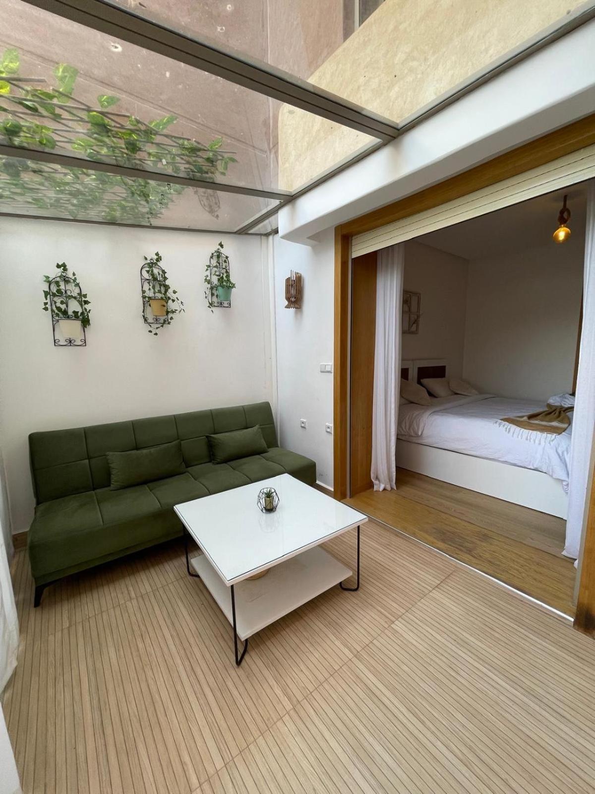 Appartement De Luxe Avec Jardin Vue Sur La Piscine Golf Securise 24H Sur 24 A 5 Minutes De L Aeroport Marrakesh Esterno foto